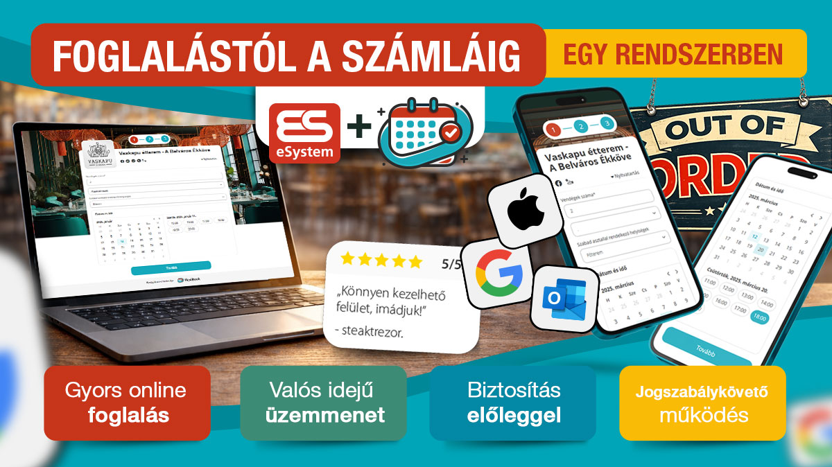 foglalástól a számláig minden egy rendszerben